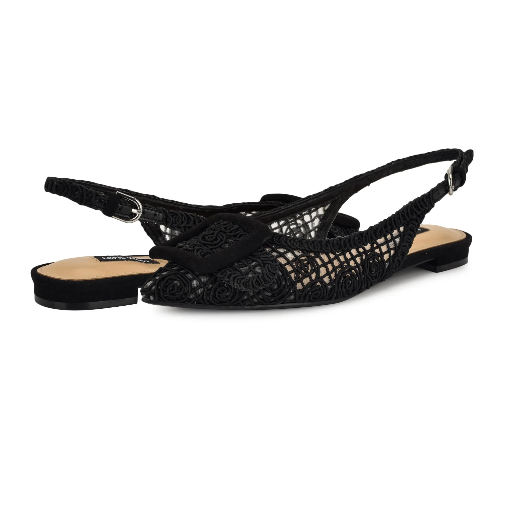 Nine West JASSER2 BLACK/QY NOLLA WOVEN ROPE PR-M - Image 6
