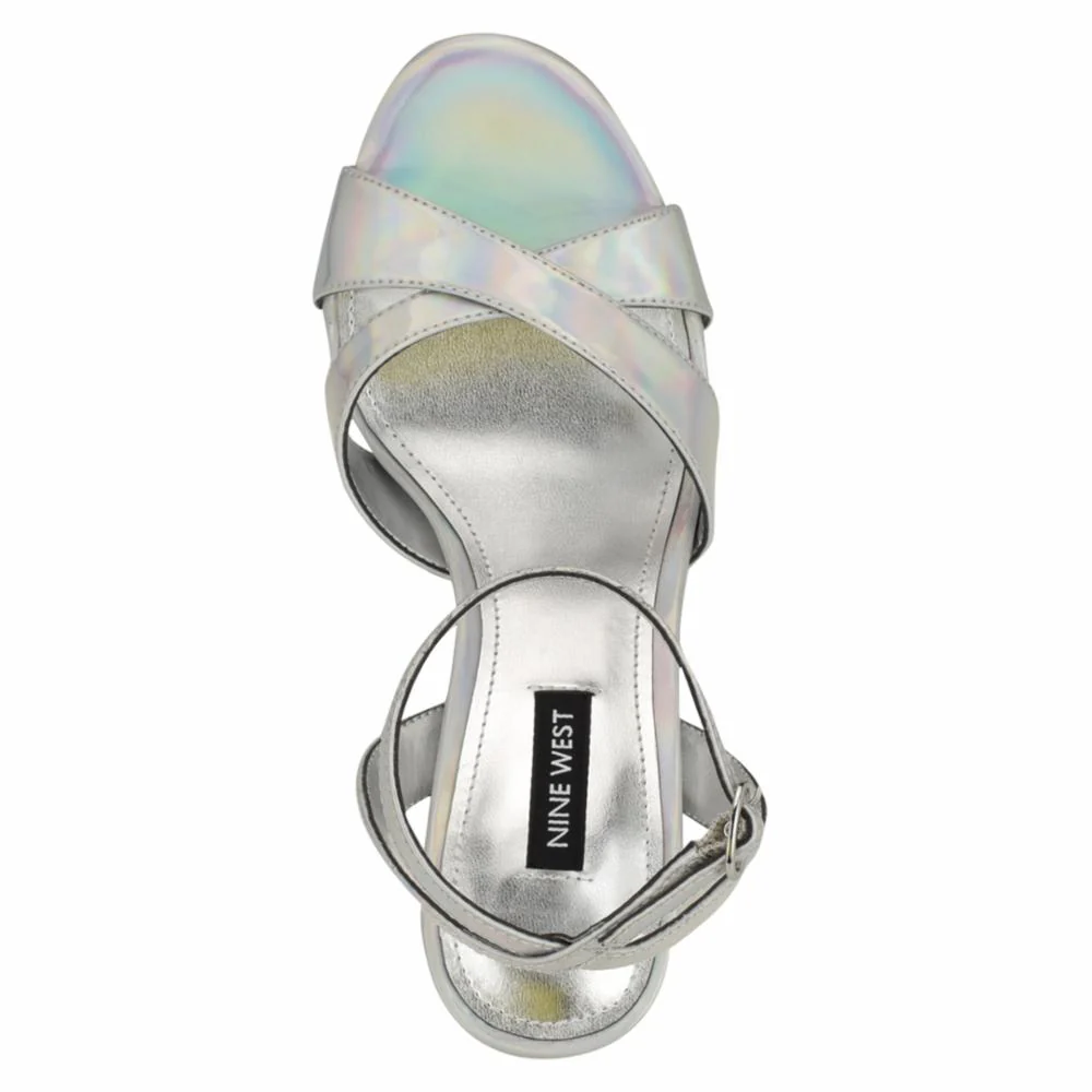 Nine West JESSIE3 IRIDESCENT04/SUPERIOR MIRROR P - Image 4