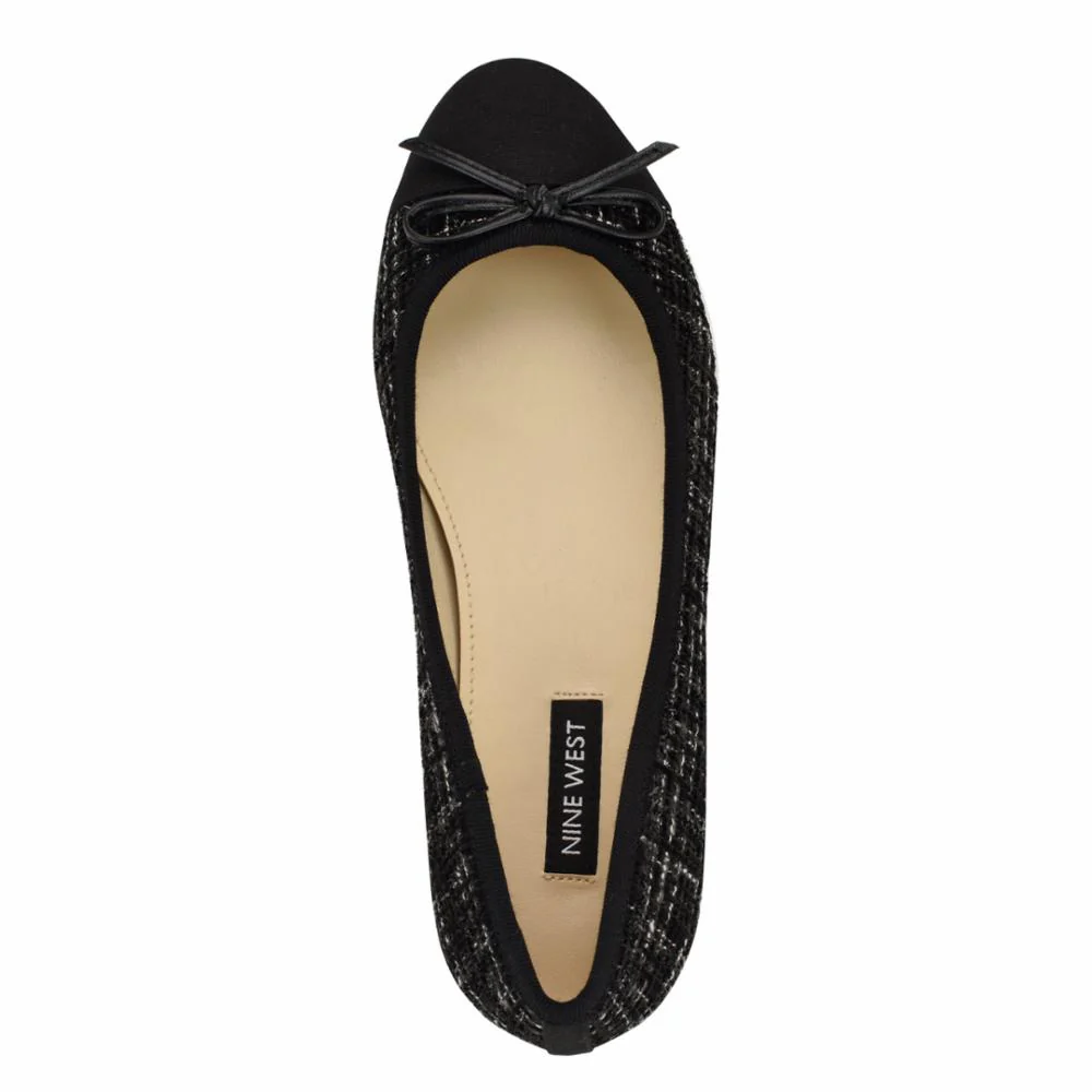 Nine West JOLEE2 BLACK+WHITE/BLACK/BLACK/MILICE - Image 4