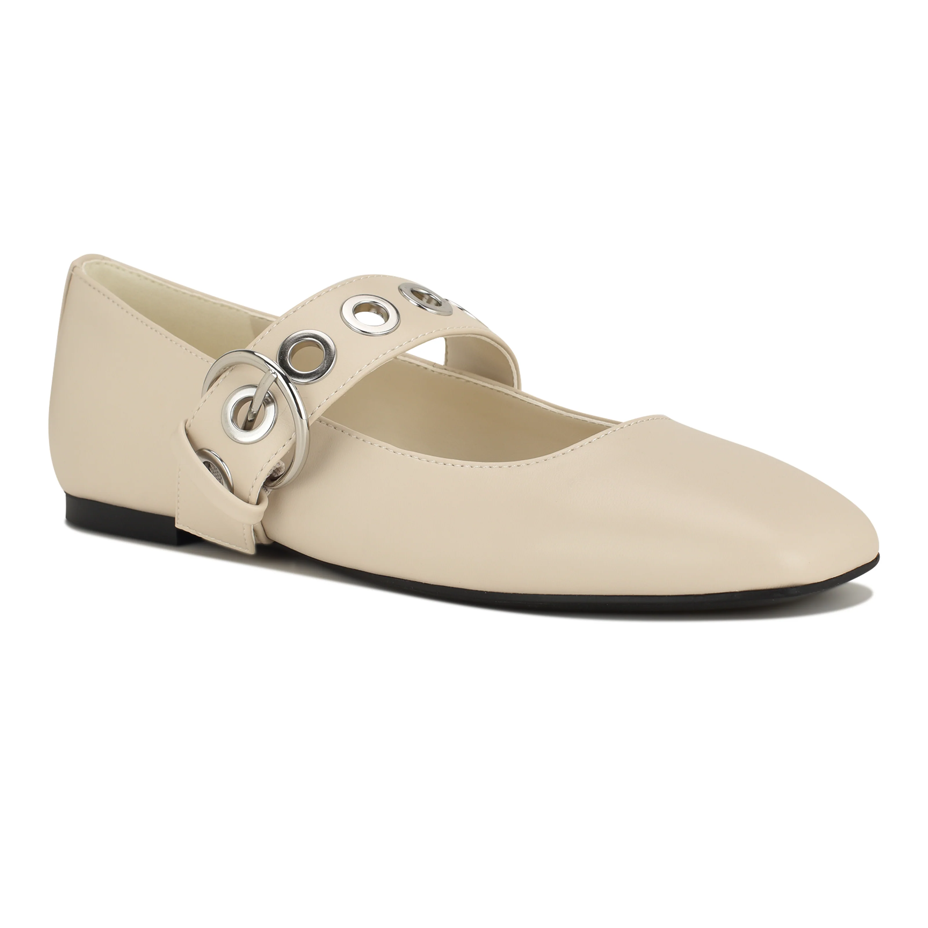 NINE WEST KEBBA3 CHIC CREAM21/SUPER NAPPA PU - Image 2