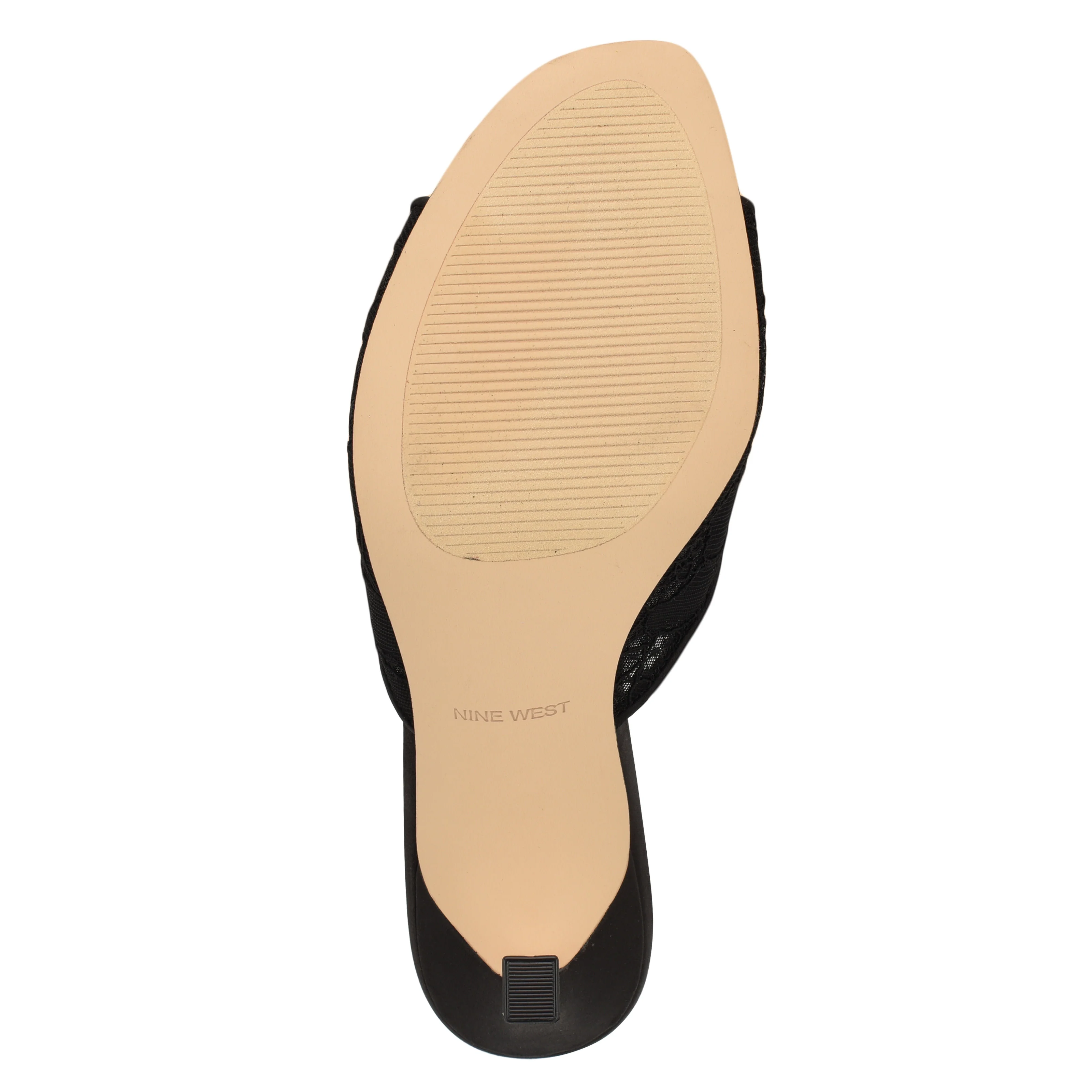 NINE WEST KISCOP2 BLACK BLACK/BLACK/LACE MESH HN - Image 6