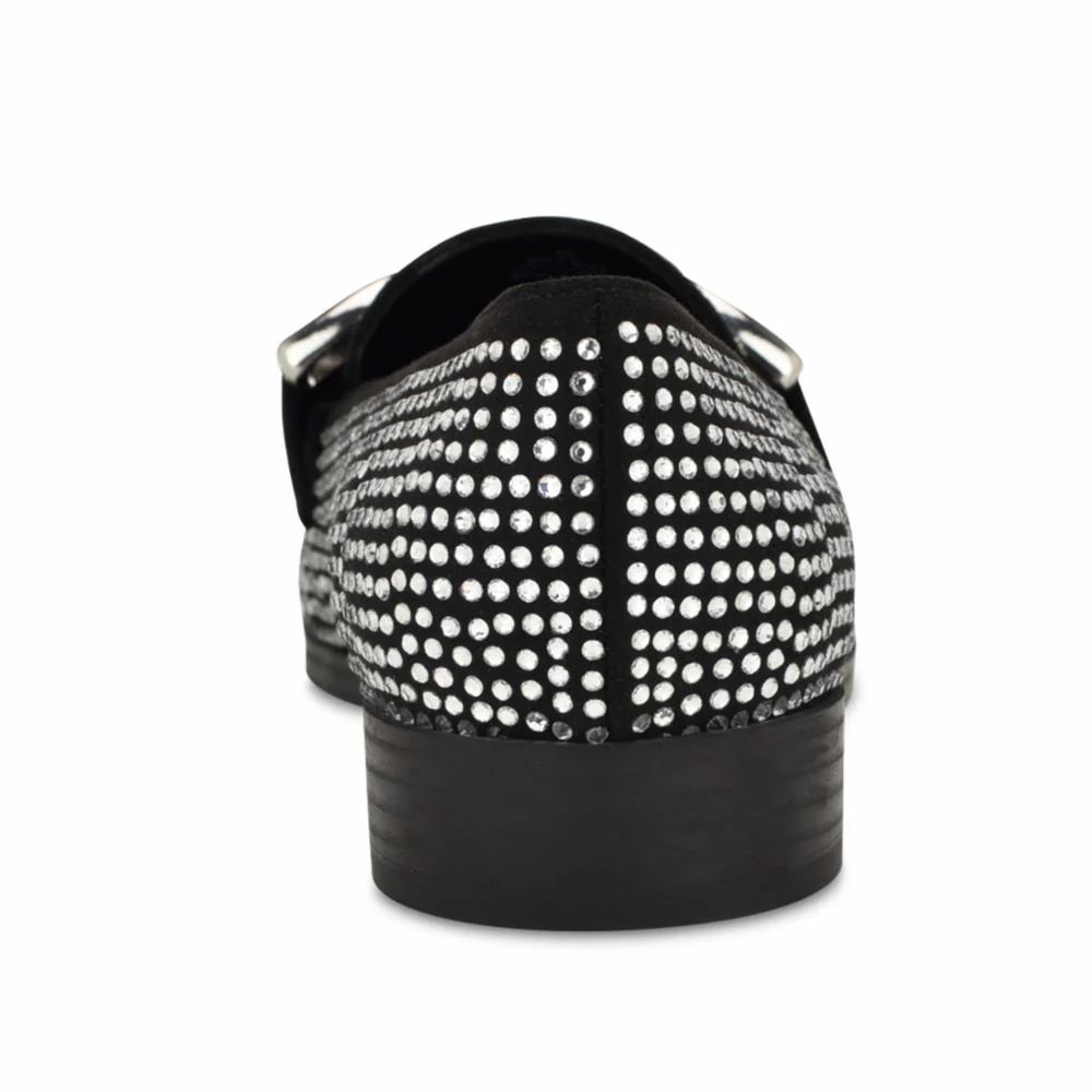 Nine West LILMAS2 BLACK/LUX CAMOSCIO SUEDE - Image 3