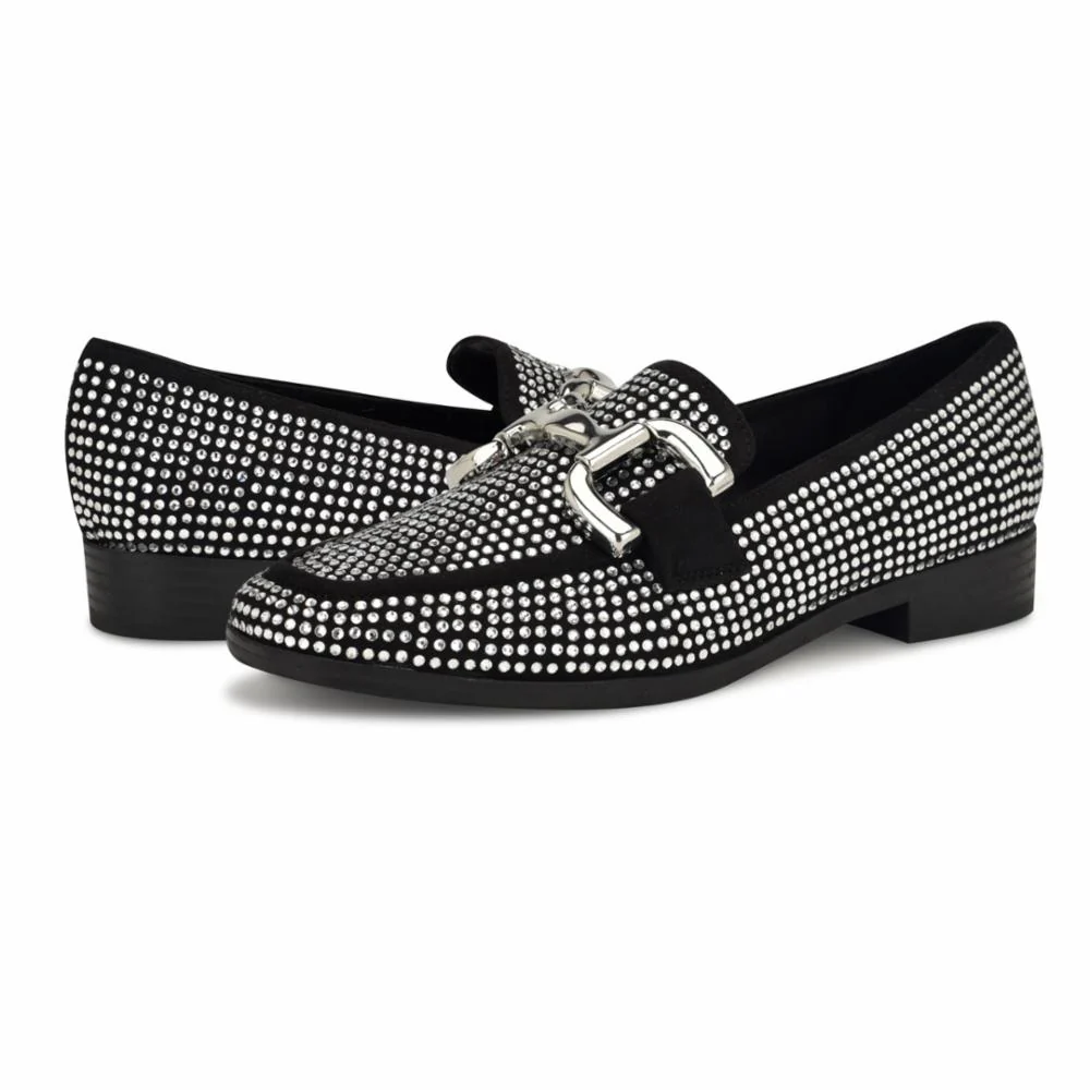 Nine West LILMAS2 BLACK/LUX CAMOSCIO SUEDE - Image 6