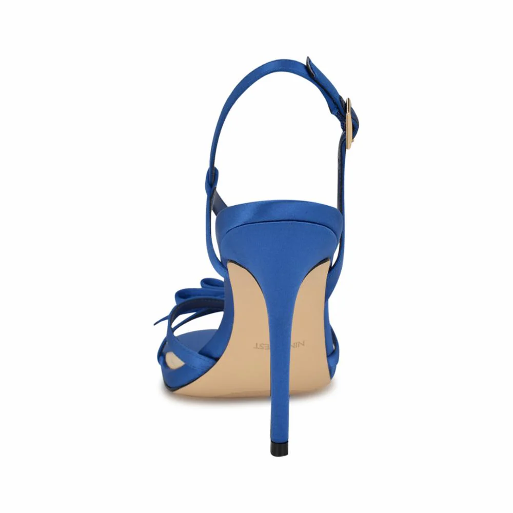 Nine West MARELLA2 BRIGHT BLUE1146/CRYSTAL SATIN - Image 3