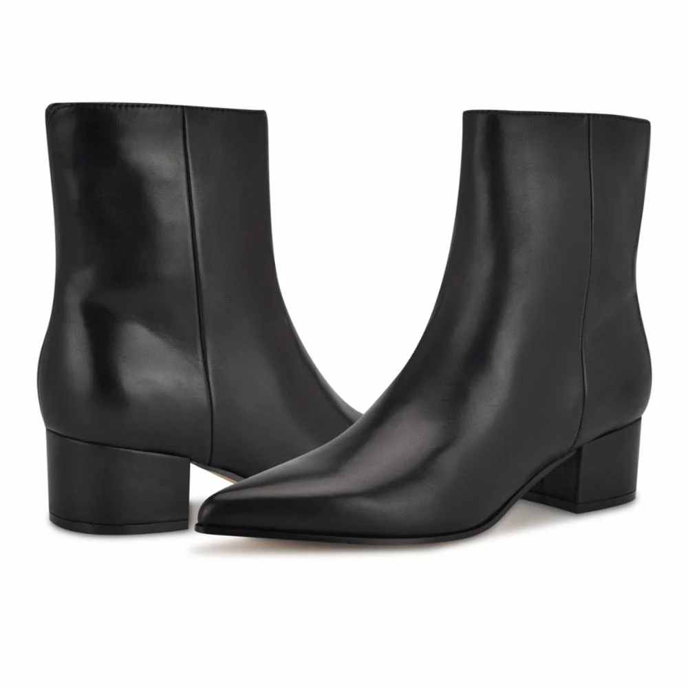 Nine West MARIBU BLACK/ZIGY NAPPA BOOT (GR) - Image 6