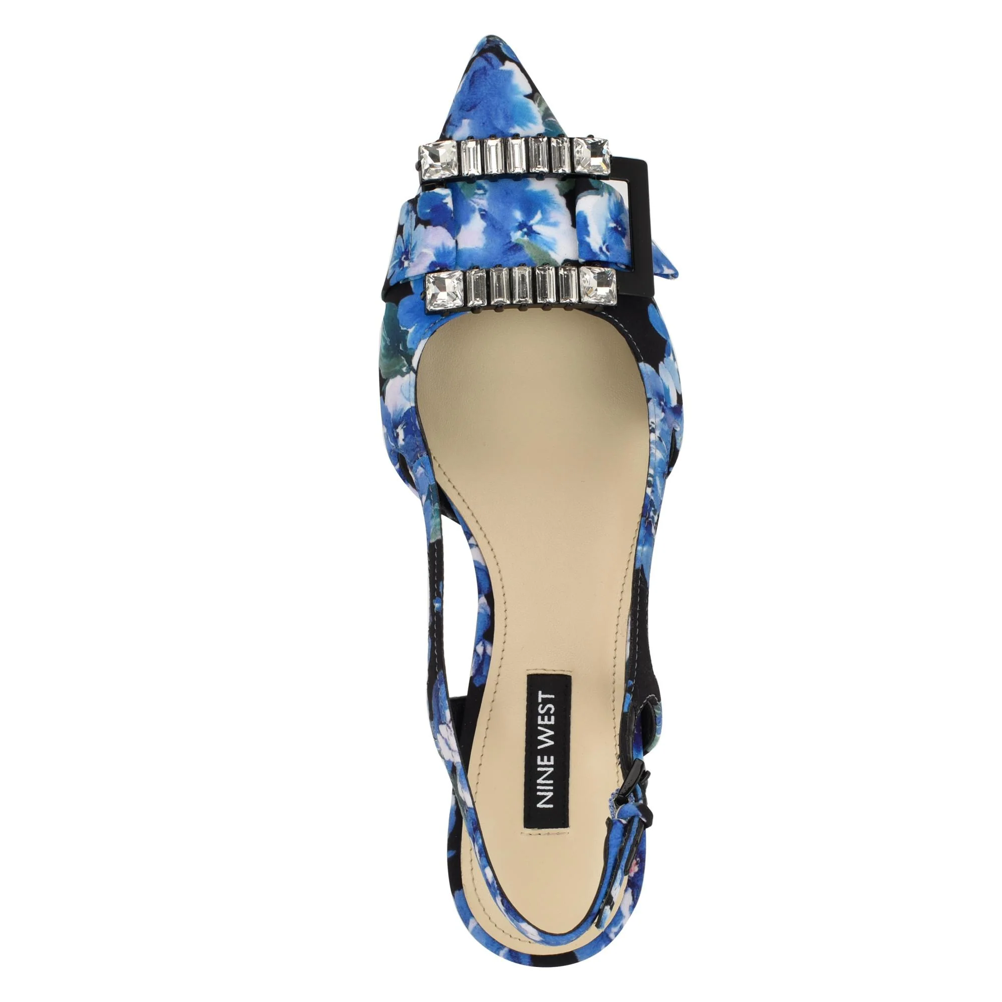 Nine West NEERI2 BLUE MULTI/BLUE BOUQUET ON POL - Image 4