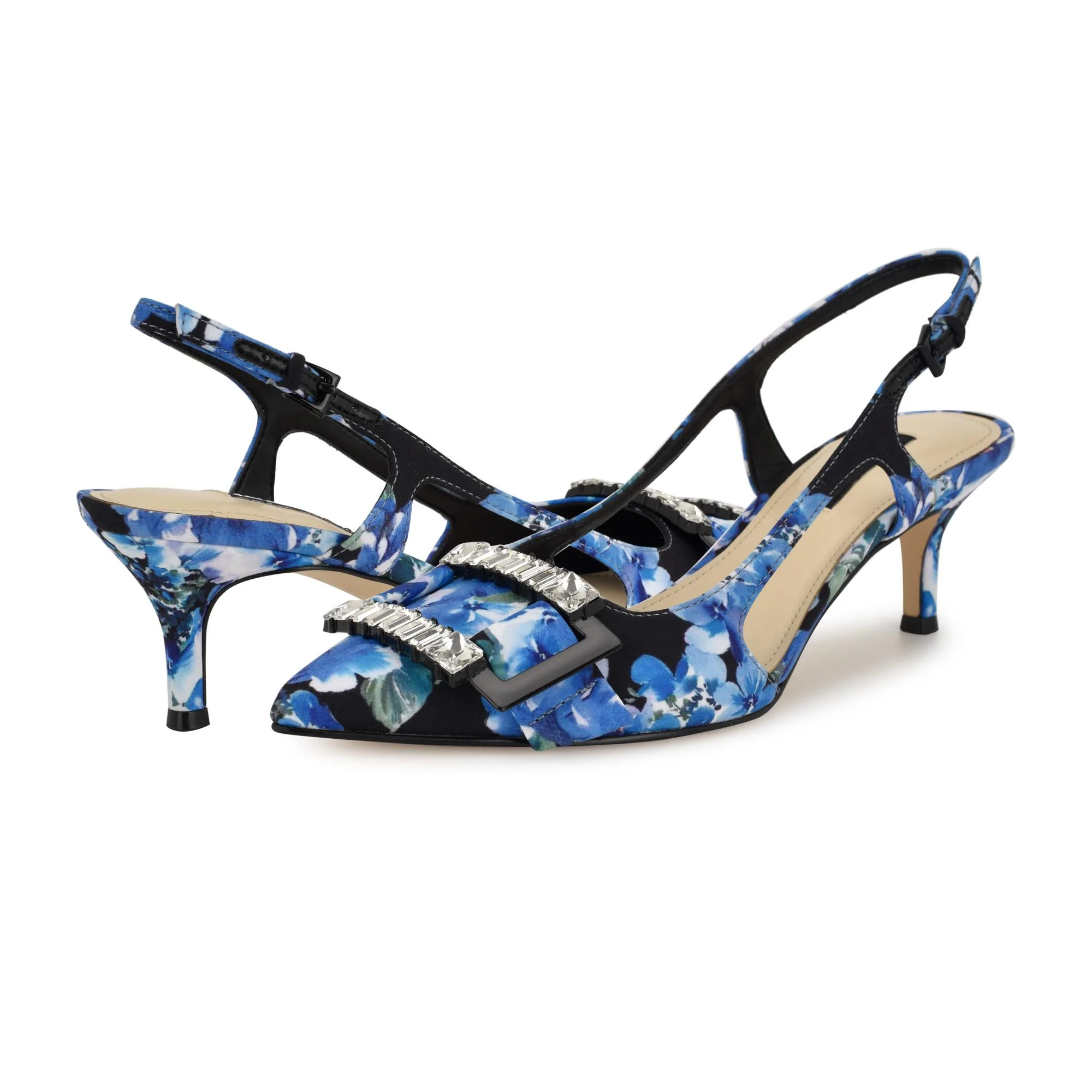 Nine West NEERI2 BLUE MULTI/BLUE BOUQUET ON POL - Image 6