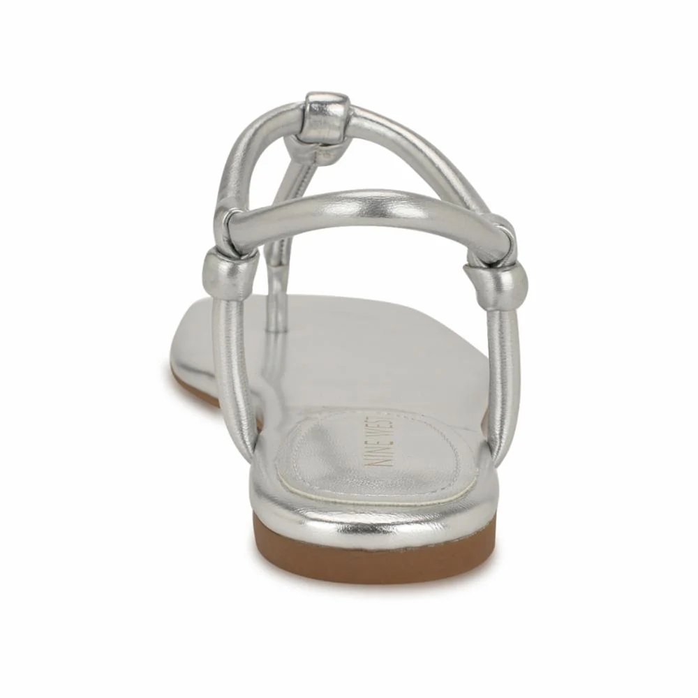 Nine West NORTNY3 SILVER/METALLIC SOFT GRAIN NAP - Image 3