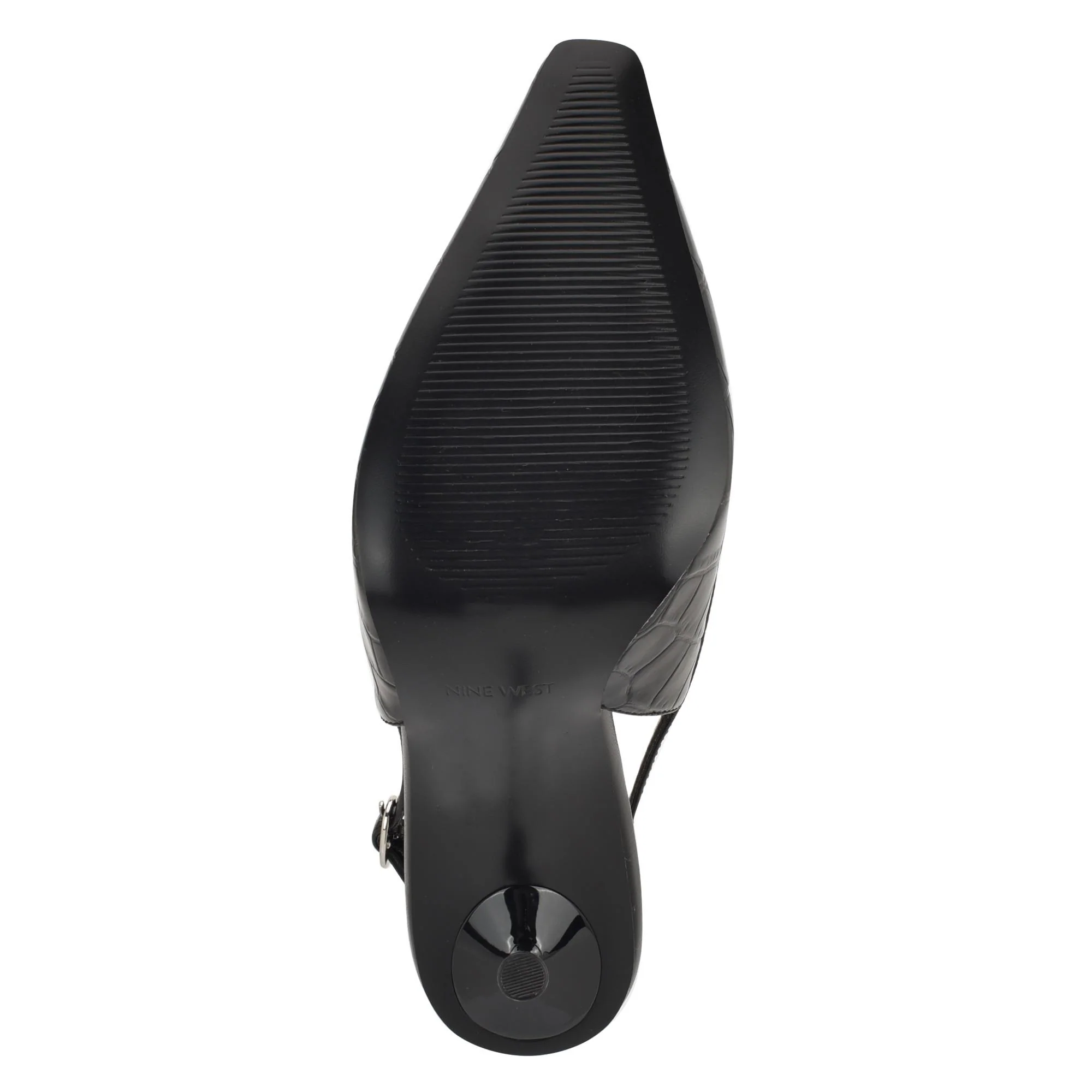Nine West ORLANDA3 BLACK/BLACK/SIENA CROCO PU/SHI - Image 5