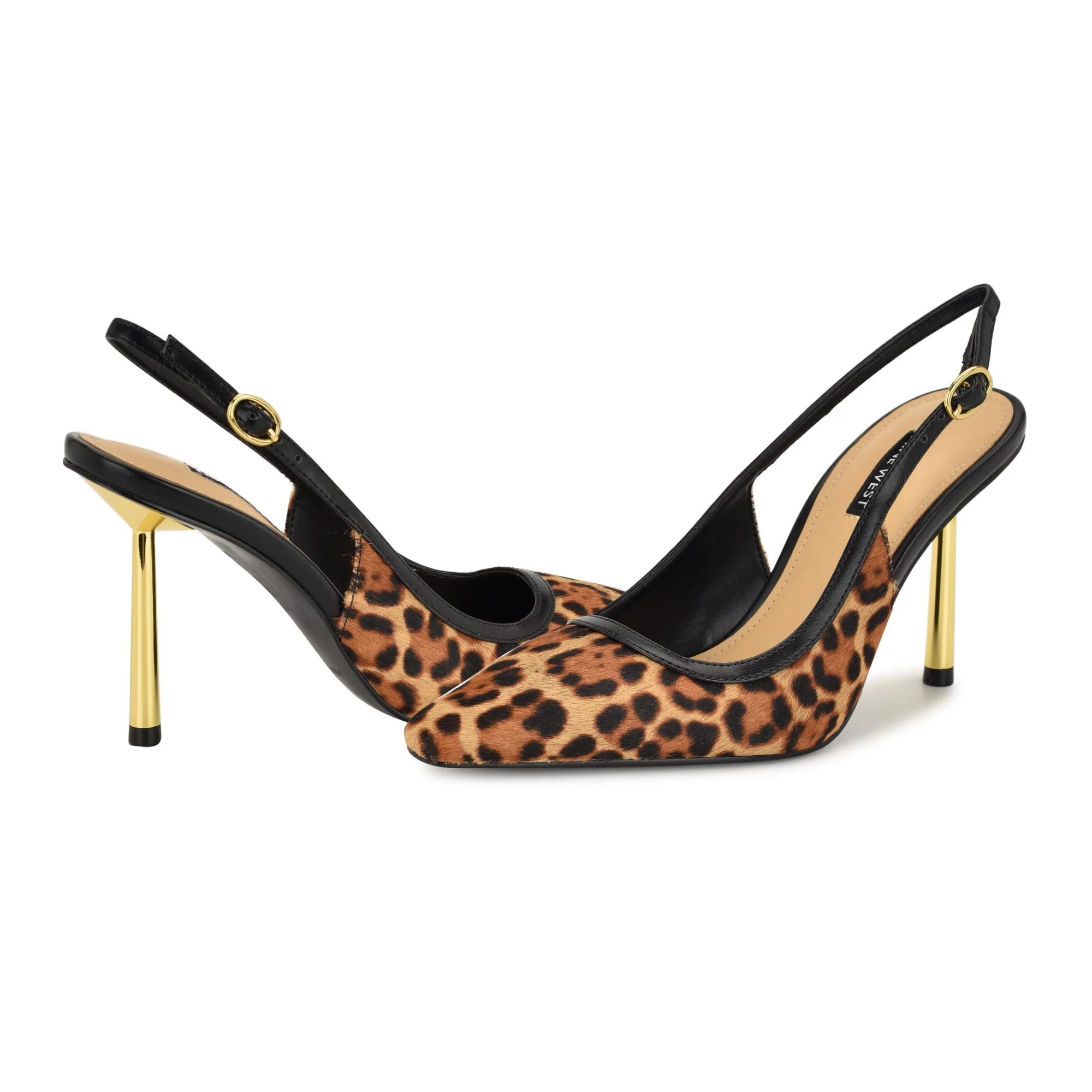 Nine West ORLANDA5 NATURAL MULTI/BLACK/MINI WESTW - Image 6