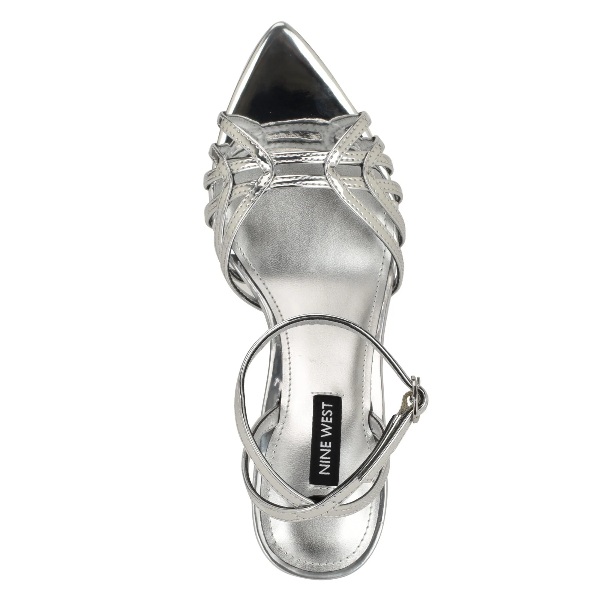 Nine West PAXAL3 SILVER02/SUPERIOR MIRROR PU CM - Image 4
