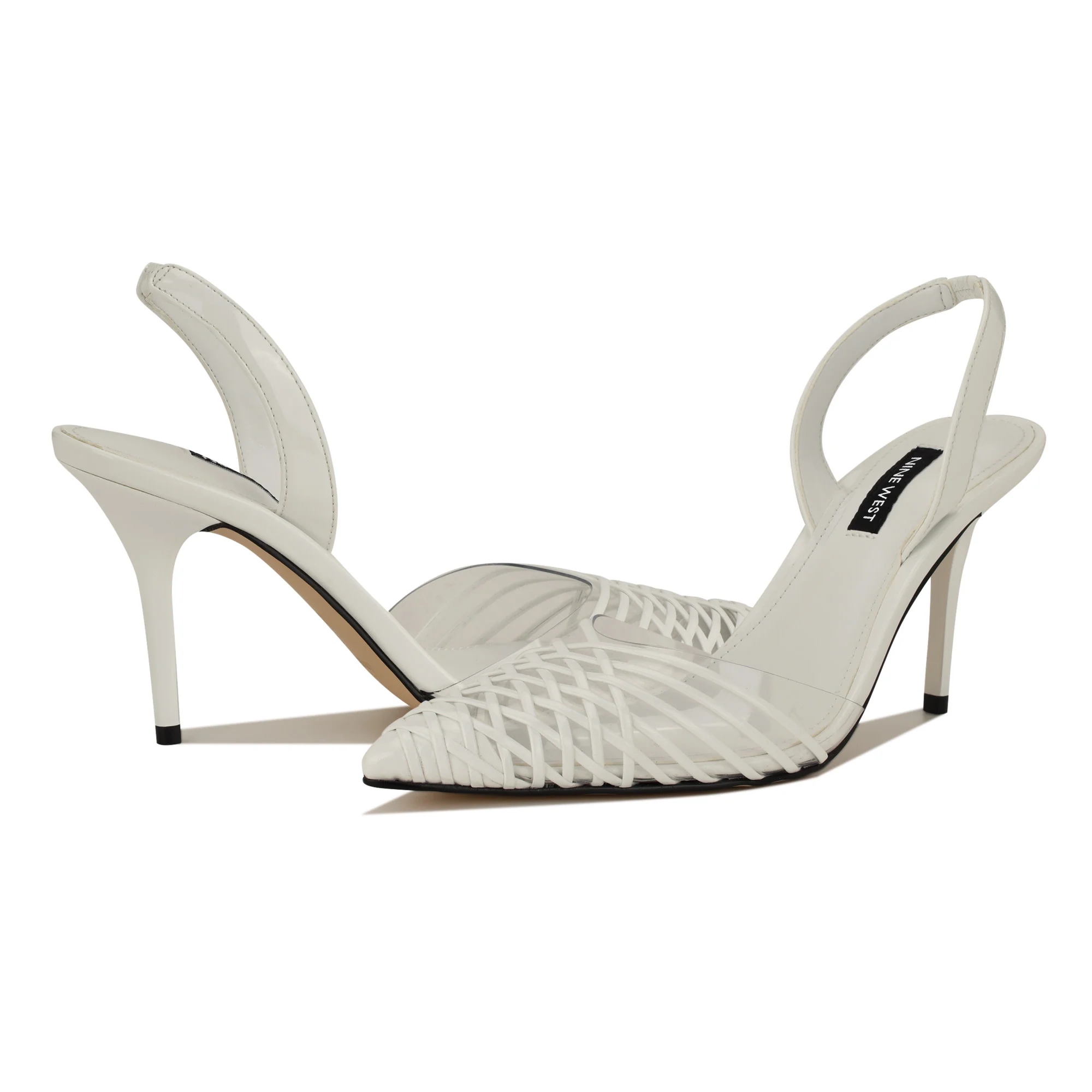 NINE WEST PEMMA3 WHITE NW/CLEAR/PREMIERE MUST L - Image 6