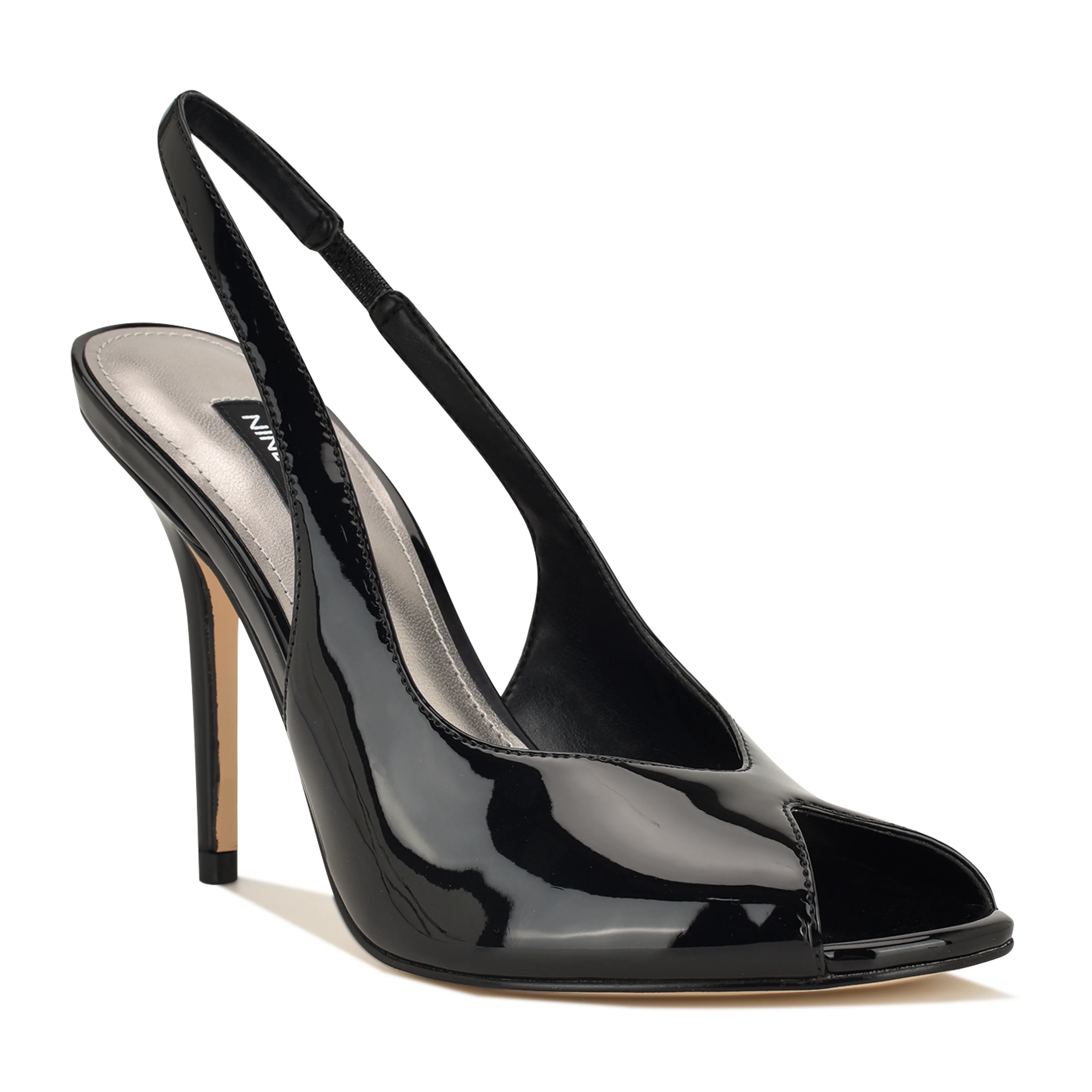 NINE WEST PRETTA3 BLACK/SLEEK PATENT PU - Image 2