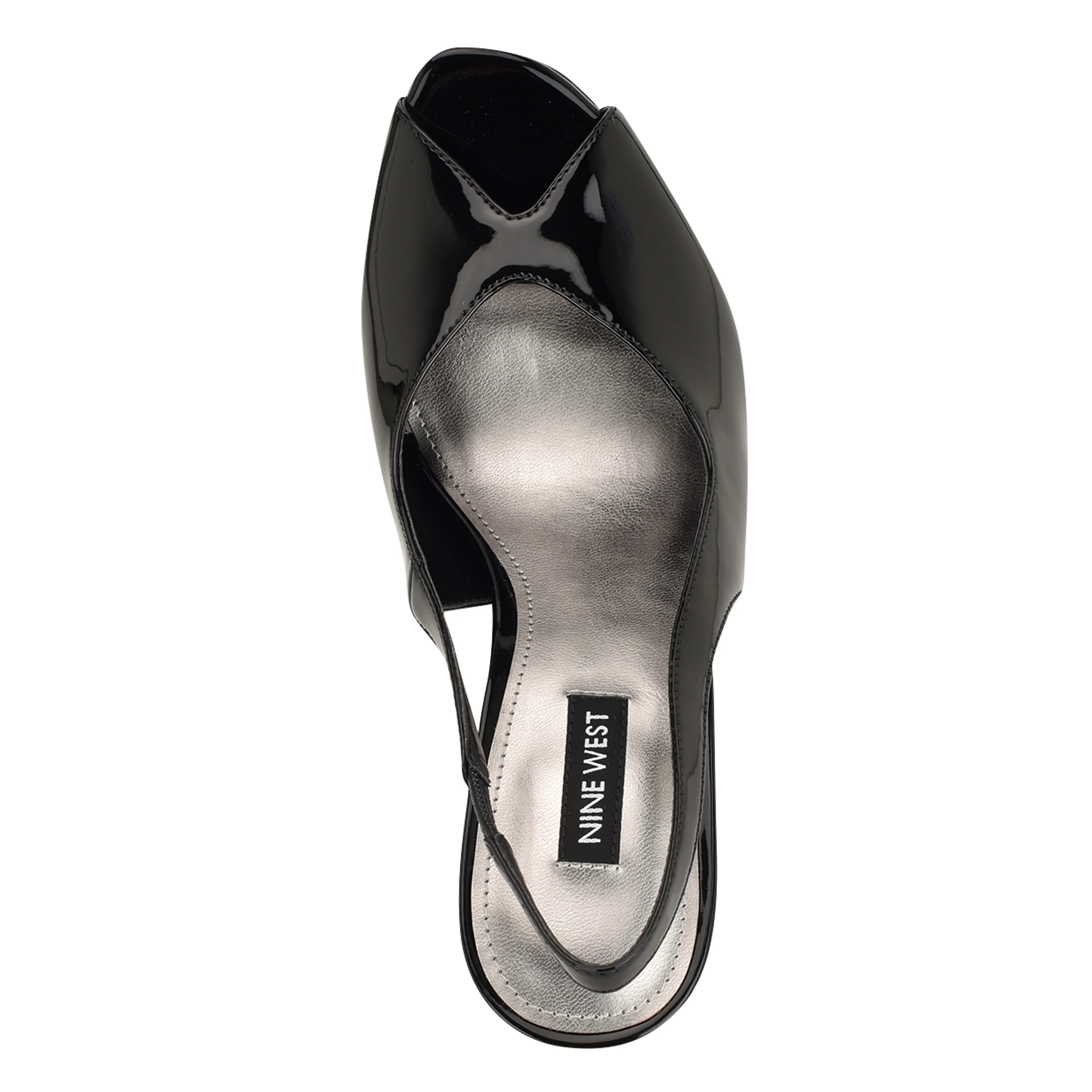 NINE WEST PRETTA3 BLACK/SLEEK PATENT PU - Image 5