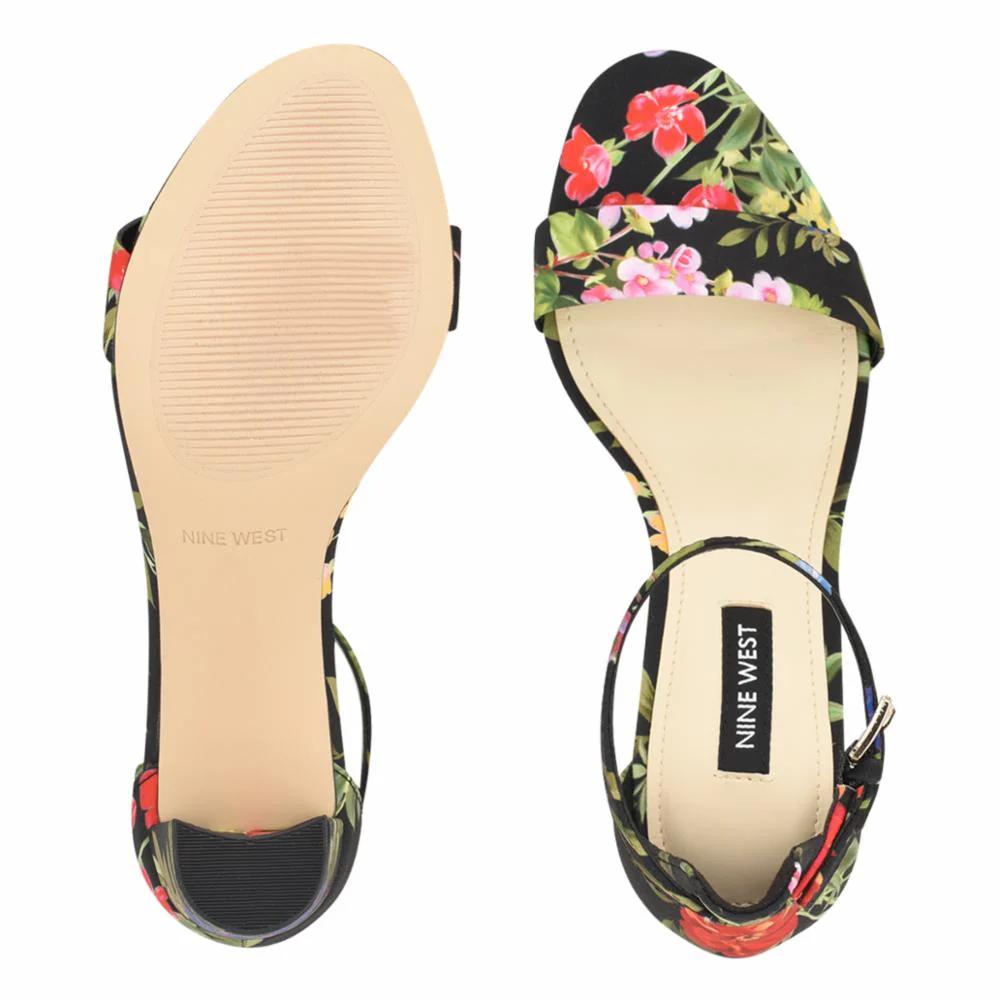 Nine West PRUCE2 BLACK MULTI/GARDEN PARTY PRINT - Image 5
