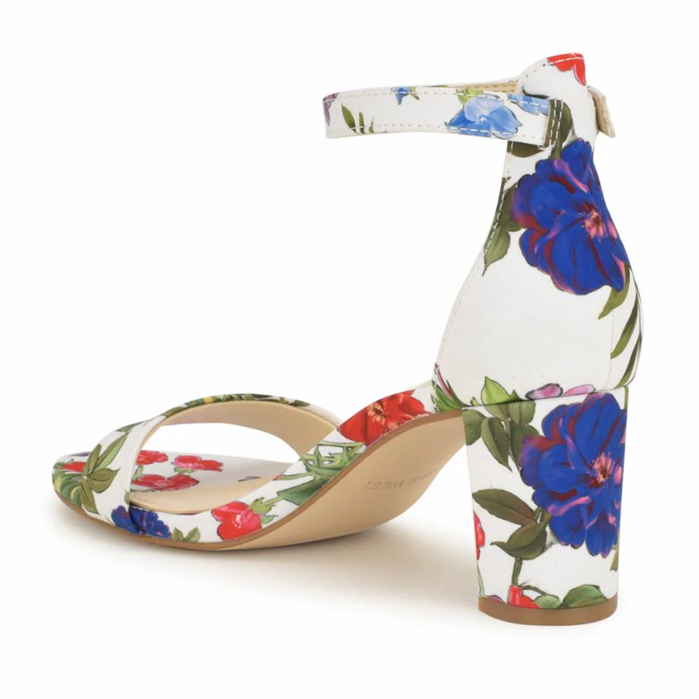 Nine West PRUCE2 WHITE MULTI/GARDEN PARTY PRINT - Image 3