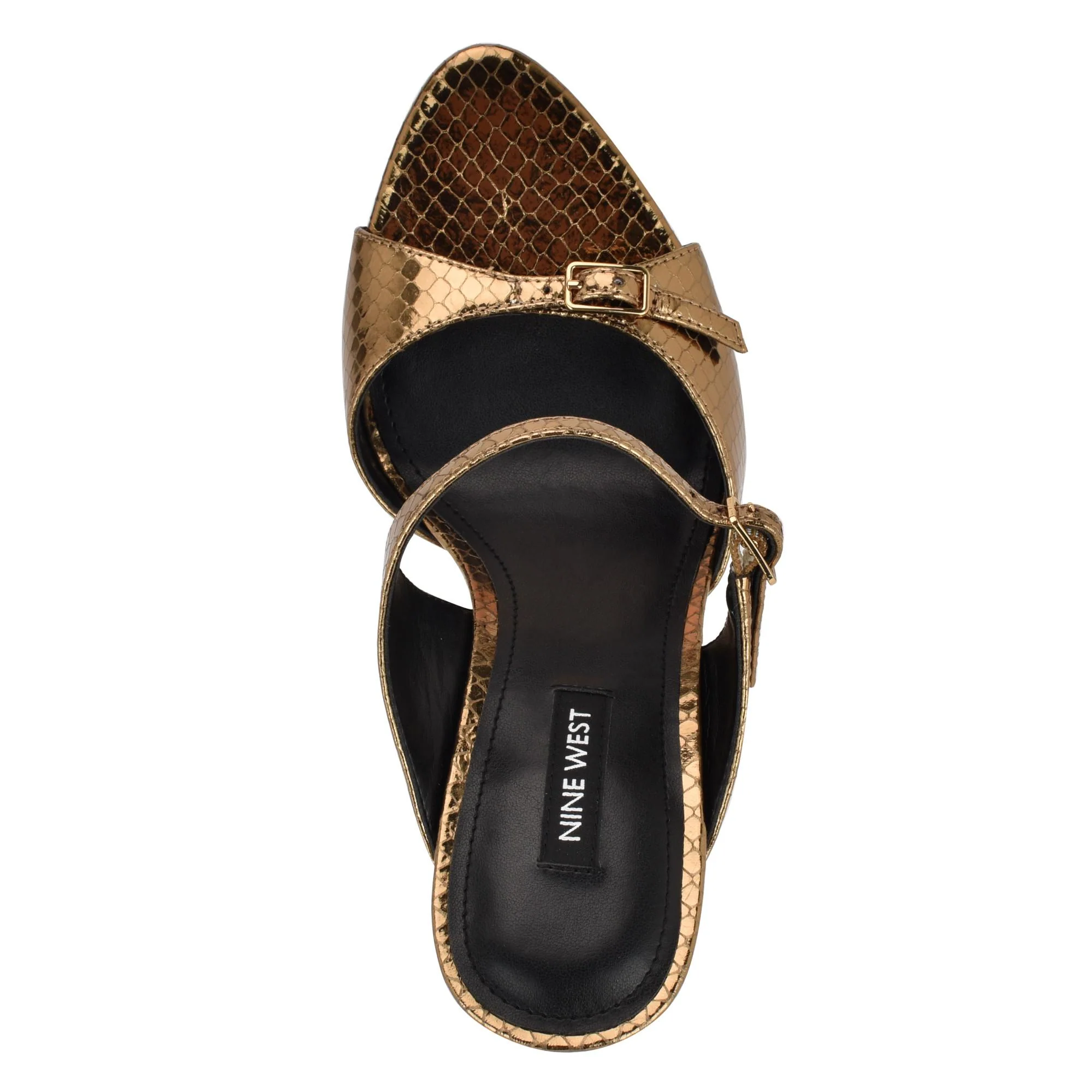Nine West REIDA3 BRONZE/FOIL PYTHON PU - Image 4