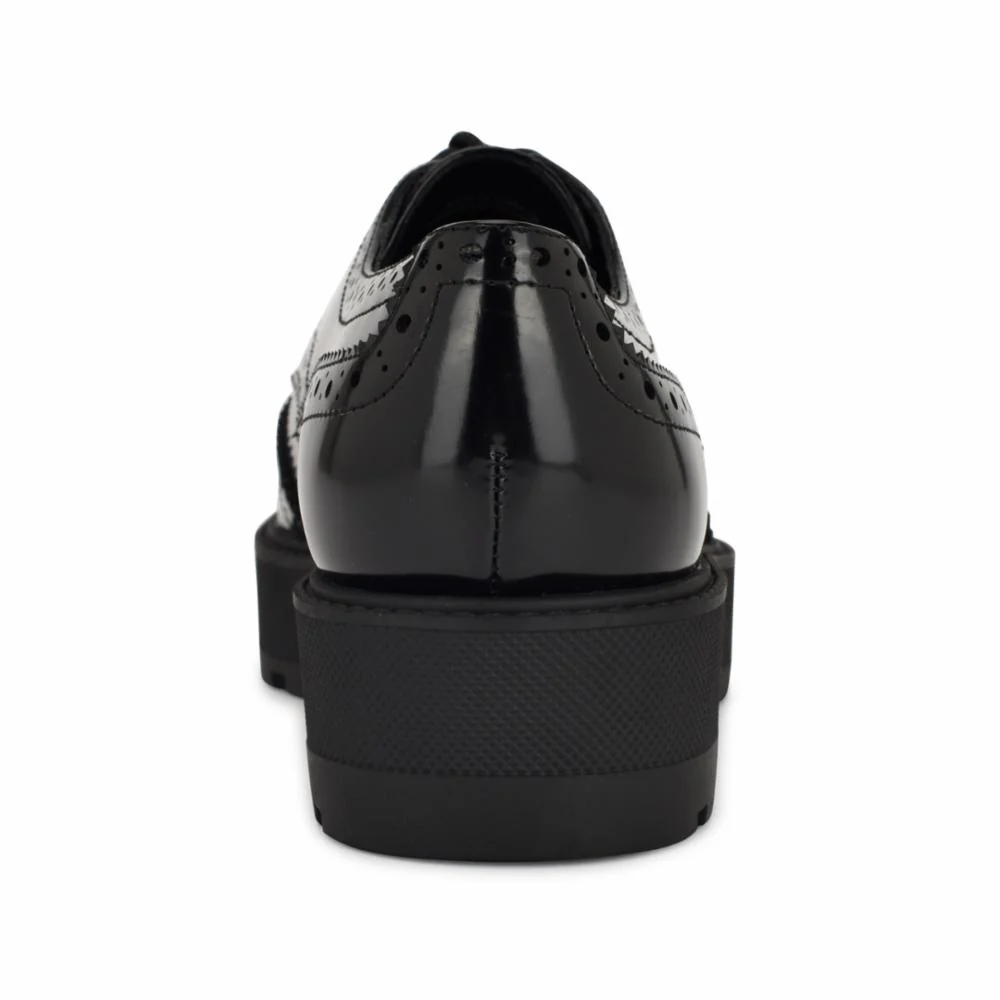 Nine West RESTTIN3 BLACK/JC MATTE BOX PATENT PU - Image 3