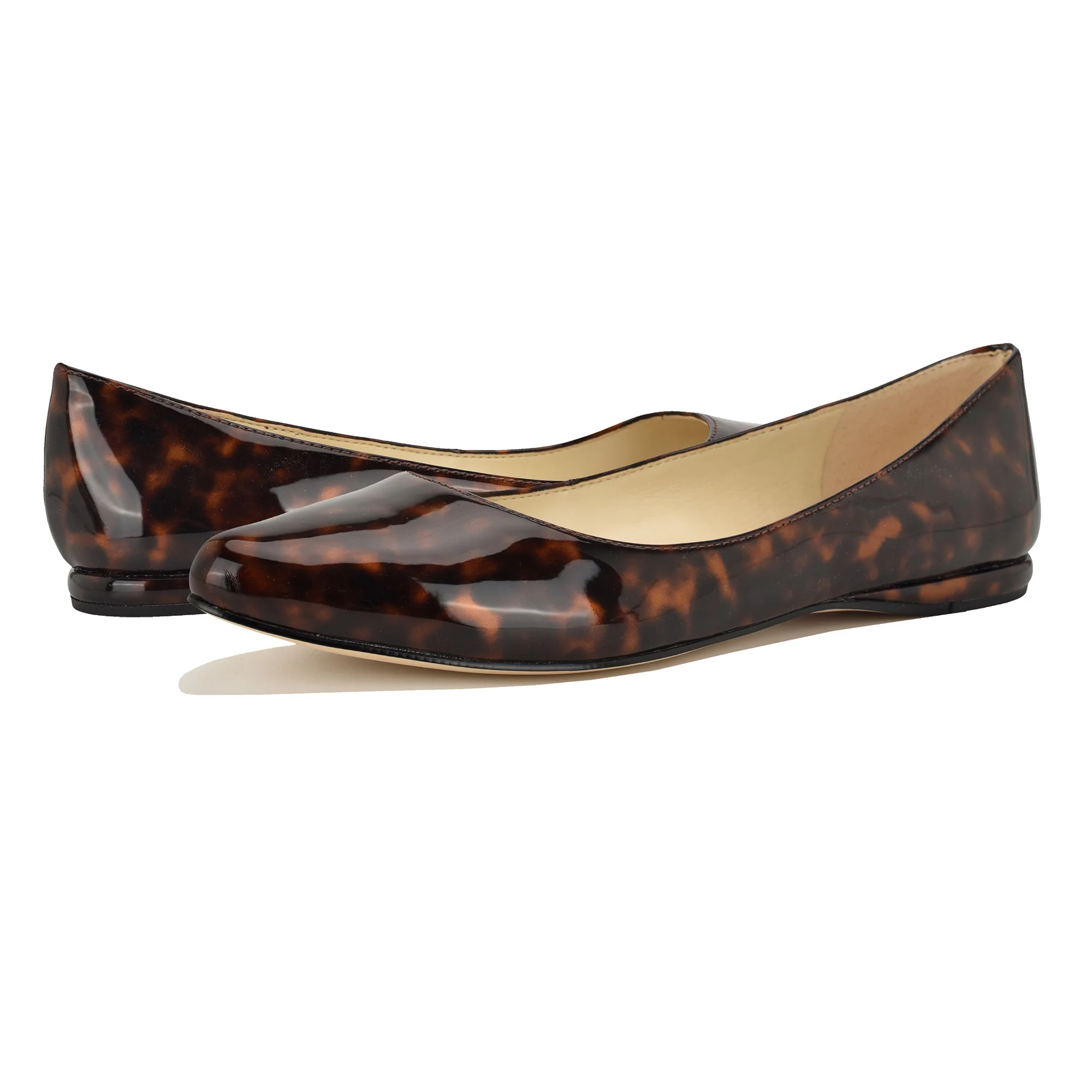 NINE WEST SPEAKUP3 BROWN MULTI3/TORTOISE PATENT - Image 6