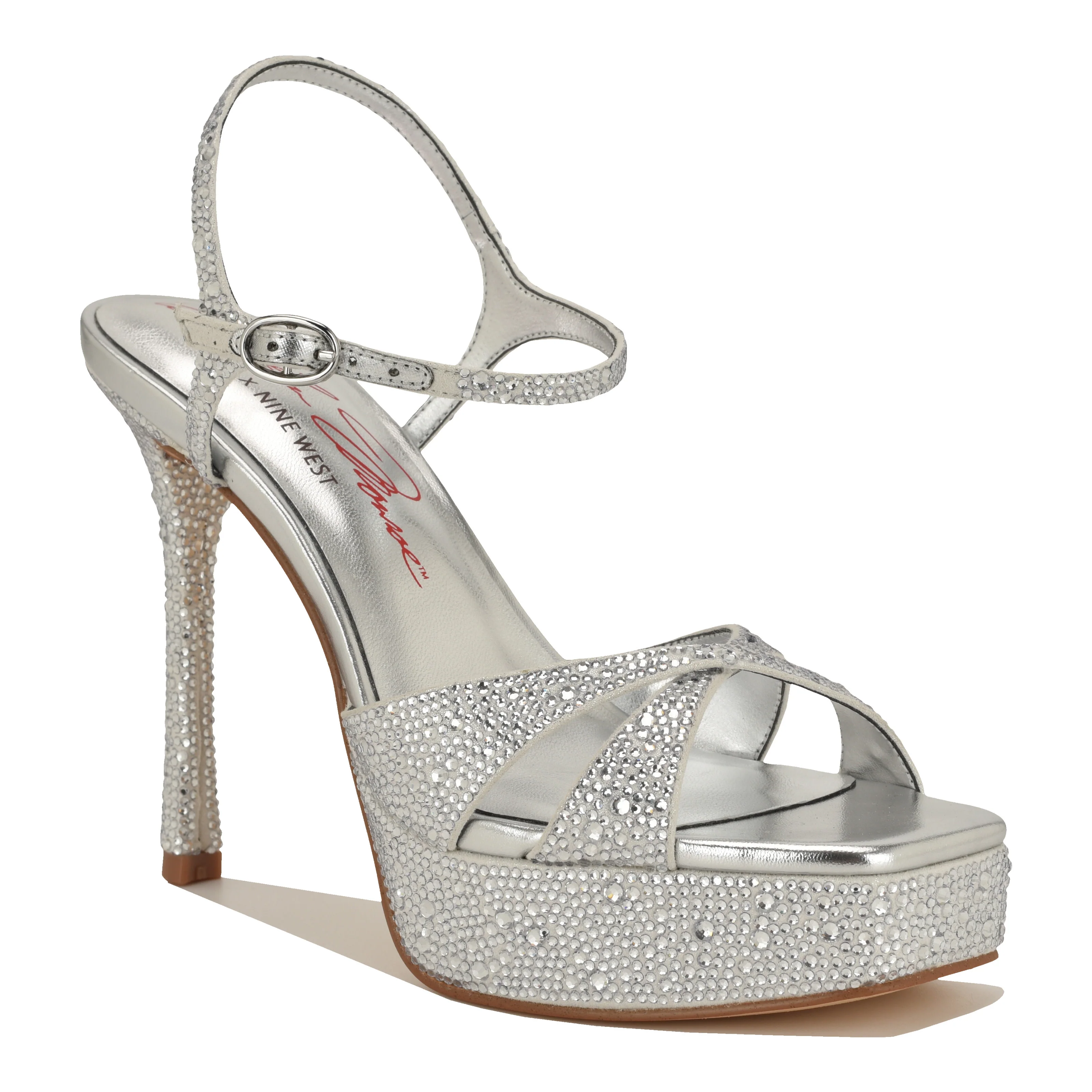 NINE WEST TALENTH2 SILVER/SOFT SHIMMER SUEDE - Image 2