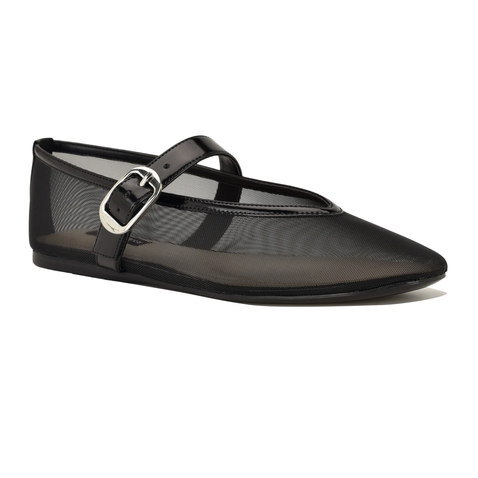 NINE WEST VANCEEN2 BLACK/BLACK/FINE MESH/JC MATTE - Image 2