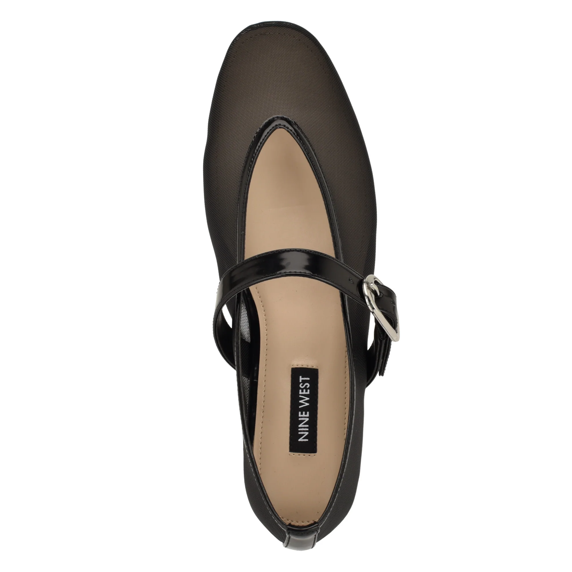 NINE WEST VANCEEN2 BLACK/BLACK/FINE MESH/JC MATTE - Image 4
