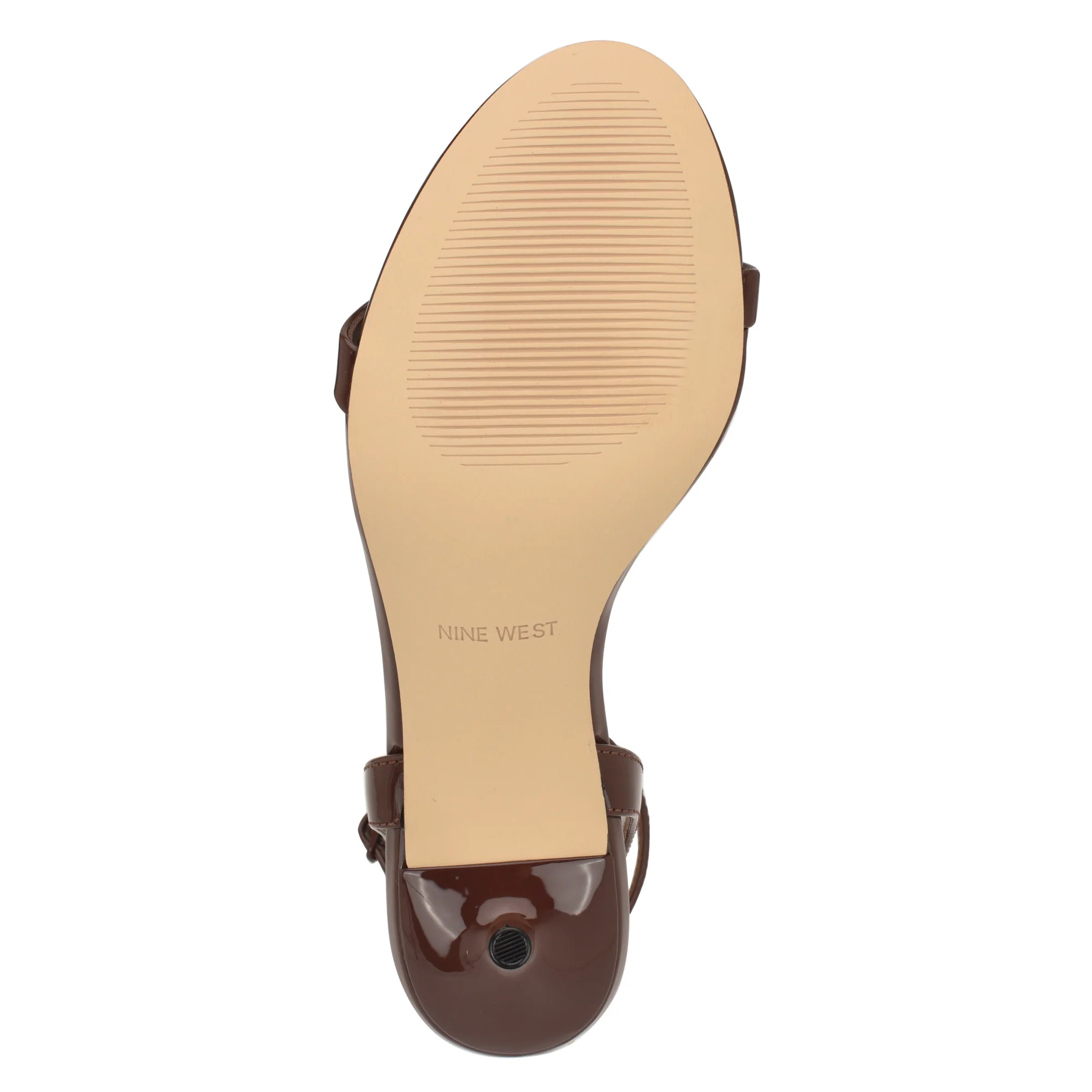 NINE WEST WALTZ3 BROWN92490/SLEEK PATENT PU - Image 5