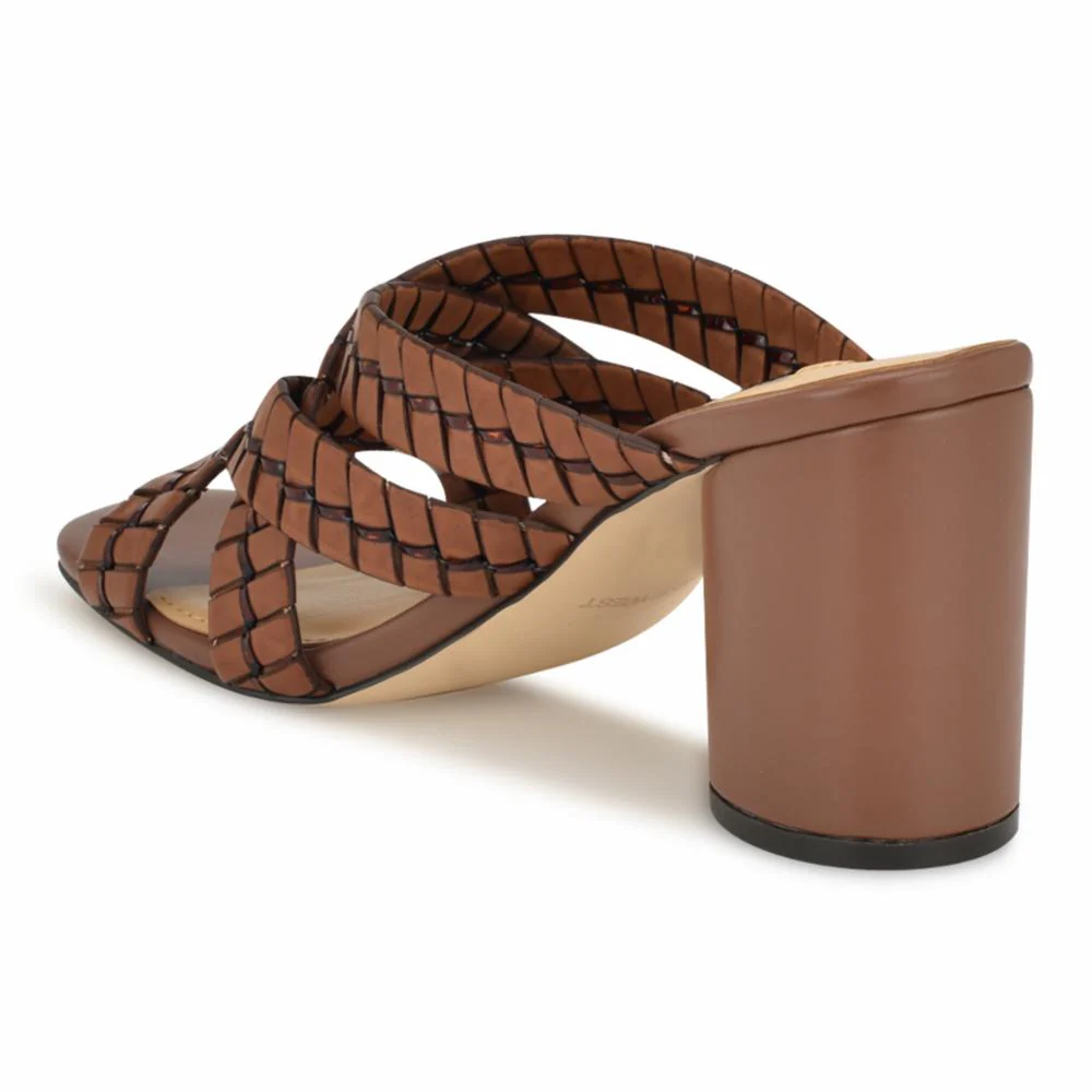 Nine West WENEA3 BROWN85353/JC WOVEN PUTPU - Image 3